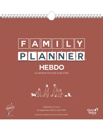 Calendari Settimanale Family Planner