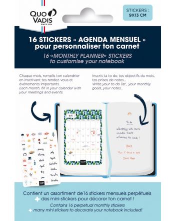 Sticker Permanente Adesivi di Agenda